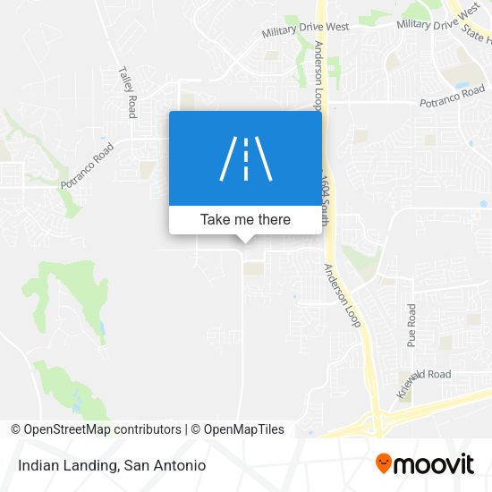 Indian Landing map