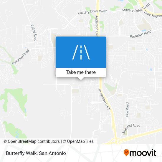 Mapa de Butterfly Walk