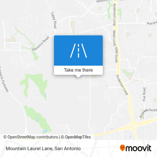 Mountain Laurel Lane map