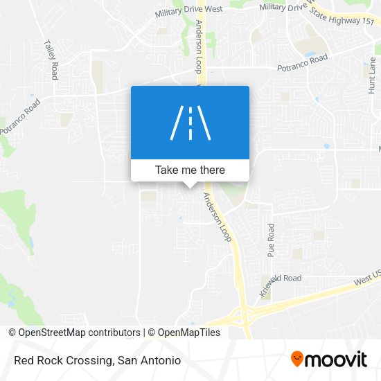 Mapa de Red Rock Crossing