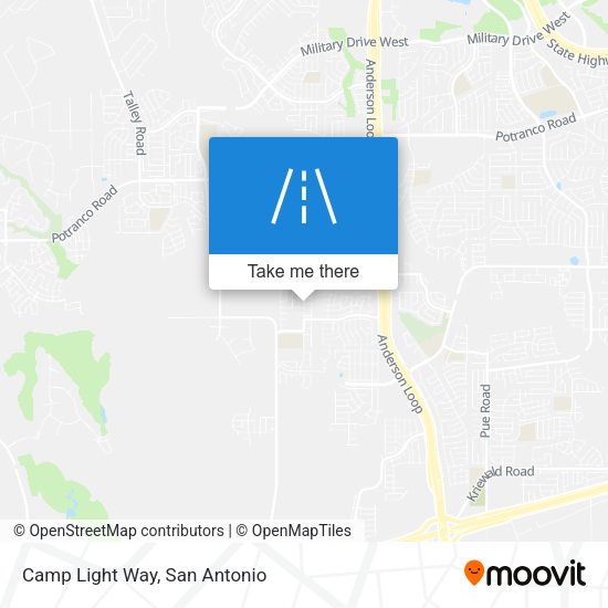 Camp Light Way map