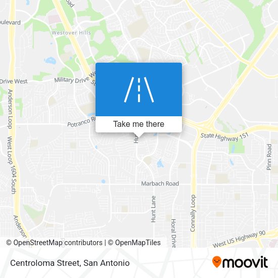 Centroloma Street map