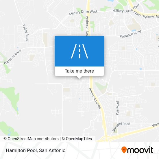 Hamilton Pool map