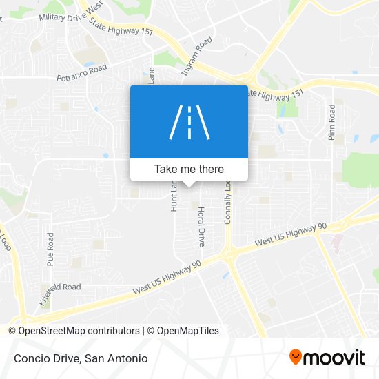 Mapa de Concio Drive