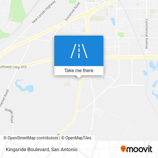 Kingsride Boulevard map