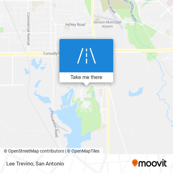 Lee Trevino map