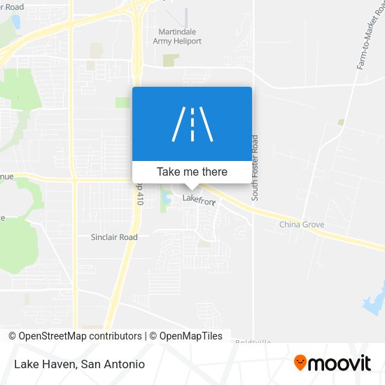 Mapa de Lake Haven