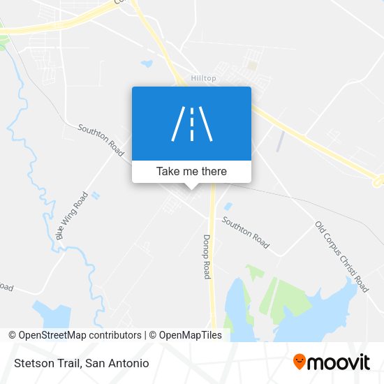 Mapa de Stetson Trail
