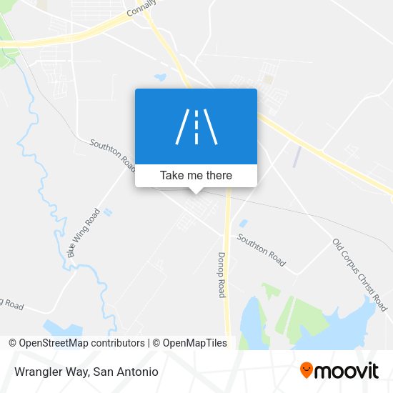 Wrangler Way map