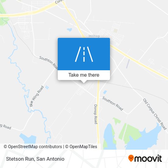 Mapa de Stetson Run