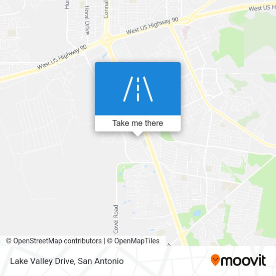 Lake Valley Drive map