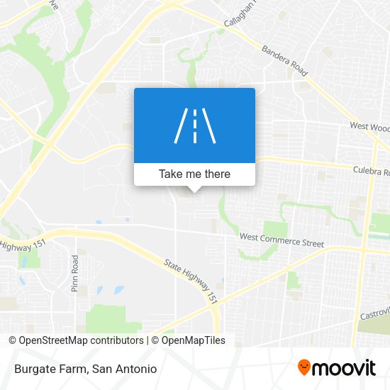 Mapa de Burgate Farm