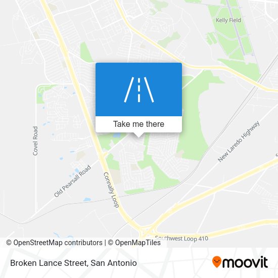 Mapa de Broken Lance Street