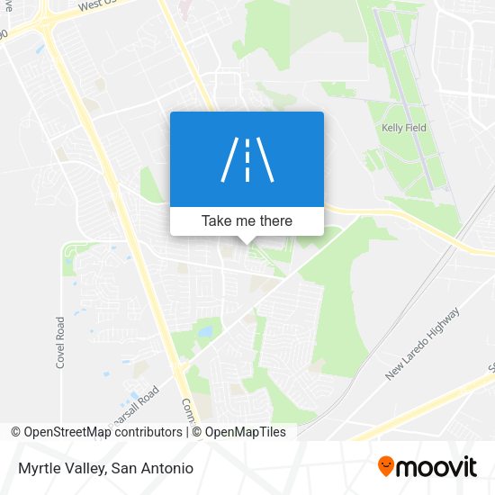 Myrtle Valley map