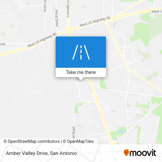 Amber Valley Drive map