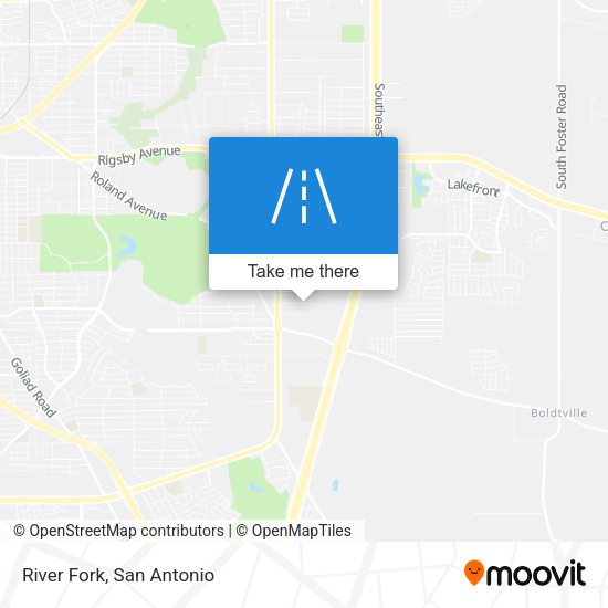 Mapa de River Fork