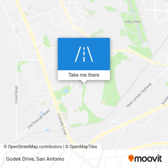 Mapa de Godek Drive