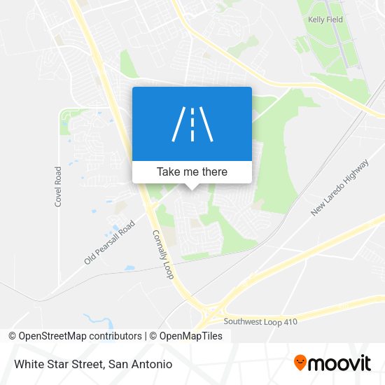Mapa de White Star Street
