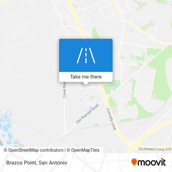 Mapa de Brazos Point