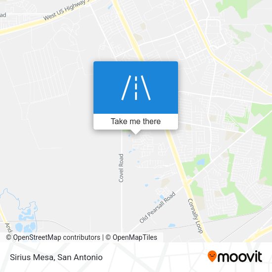 Mapa de Sirius Mesa