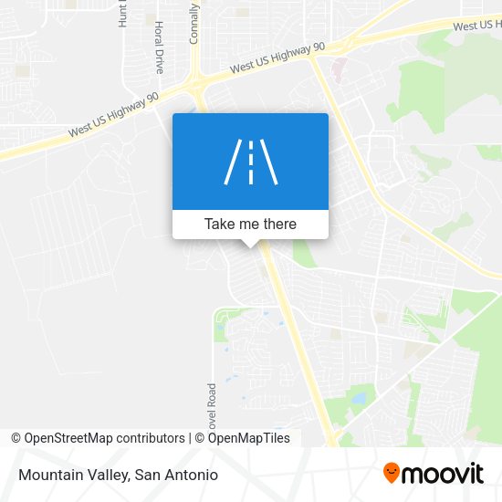 Mapa de Mountain Valley