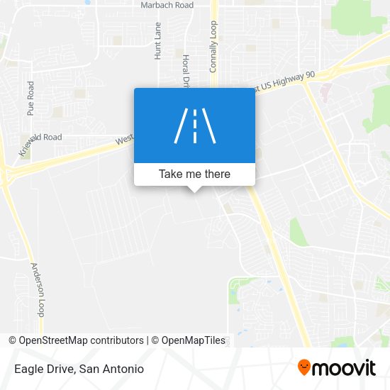 Mapa de Eagle Drive