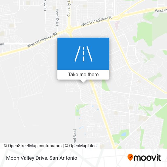 Moon Valley Drive map