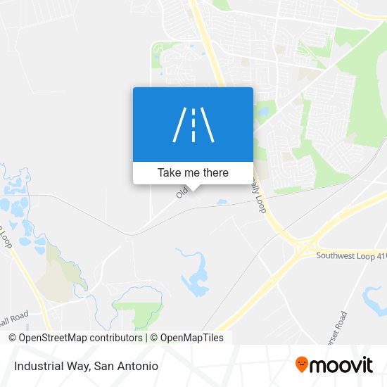 Mapa de Industrial Way