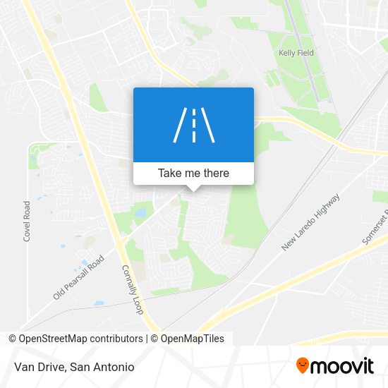 Mapa de Van Drive