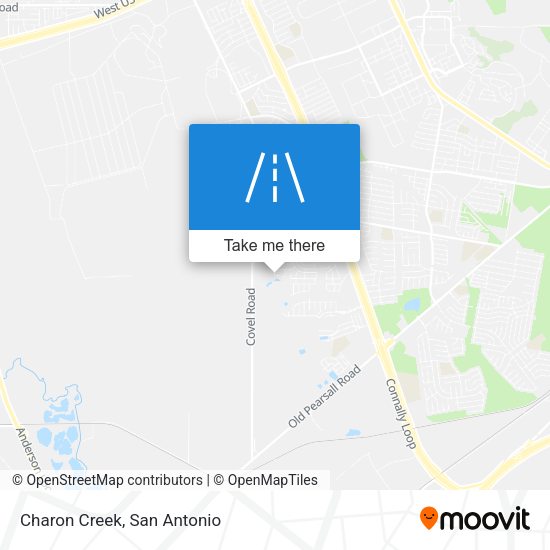 Mapa de Charon Creek