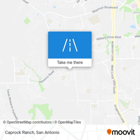 Mapa de Caprock Ranch
