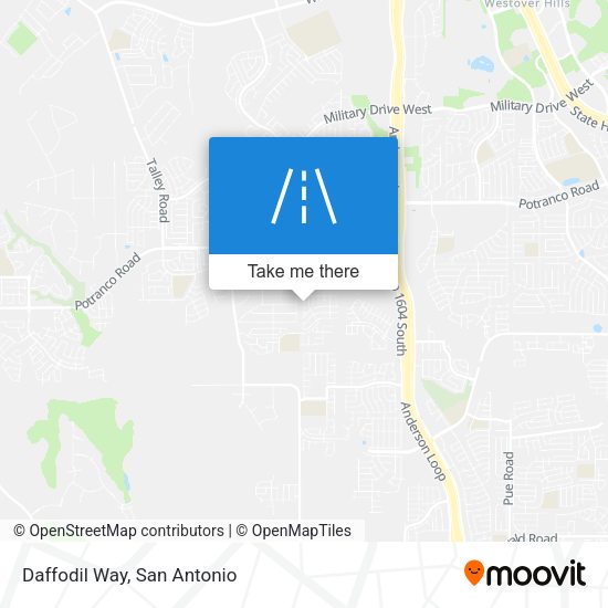 Mapa de Daffodil Way
