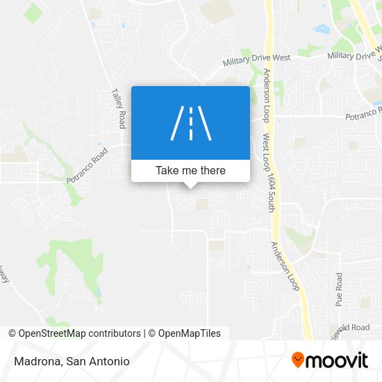 Mapa de Madrona