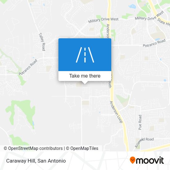 Mapa de Caraway Hill