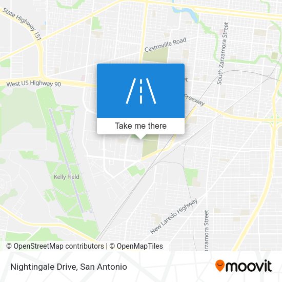 Nightingale Drive map