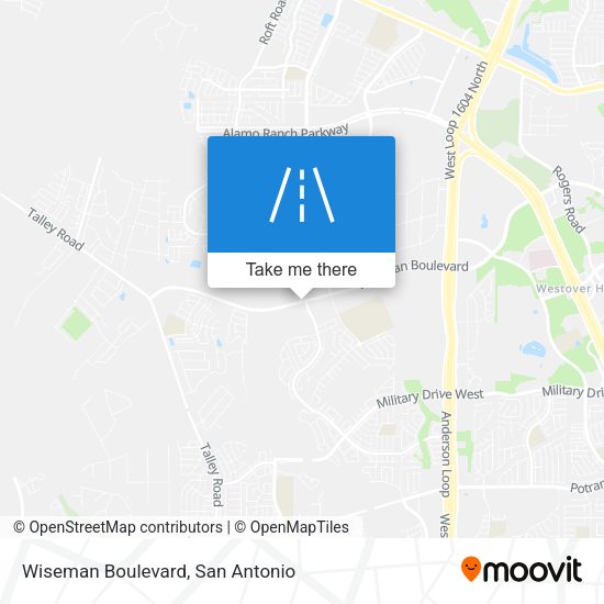 Mapa de Wiseman Boulevard