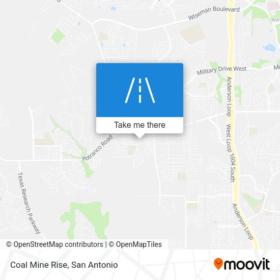 Coal Mine Rise map