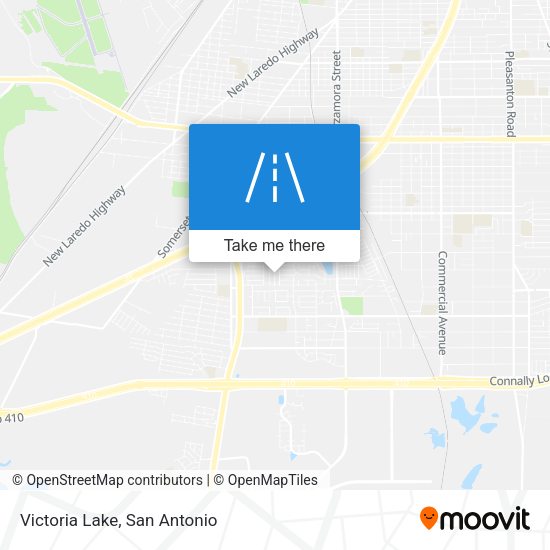 Victoria Lake map