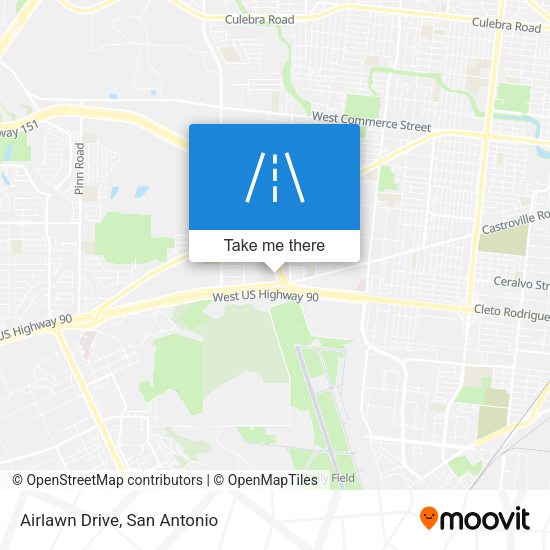 Mapa de Airlawn Drive