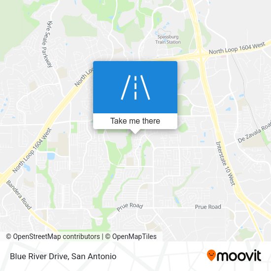 Blue River Drive map