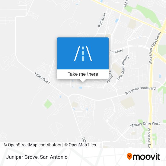 Mapa de Juniper Grove