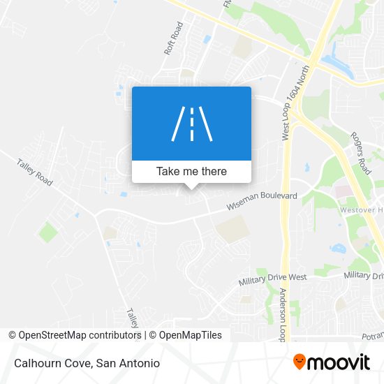 Mapa de Calhourn Cove