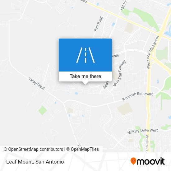 Mapa de Leaf Mount