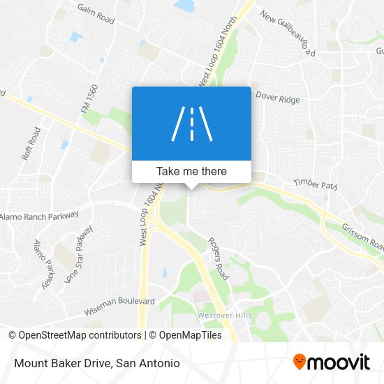 Mapa de Mount Baker Drive