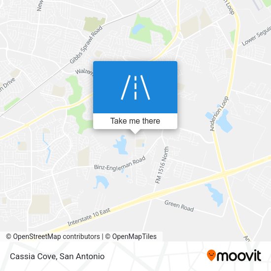 Mapa de Cassia Cove