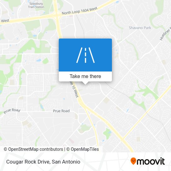 Mapa de Cougar Rock Drive