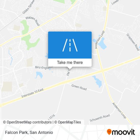 Mapa de Falcon Park