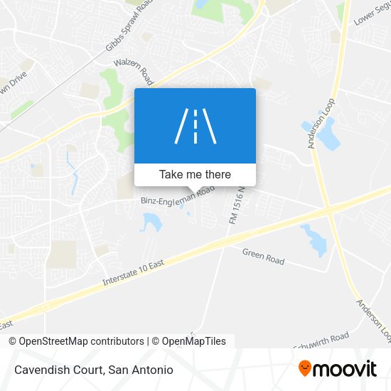 Cavendish Court map
