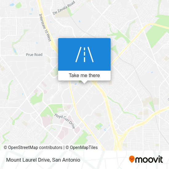 Mount Laurel Drive map