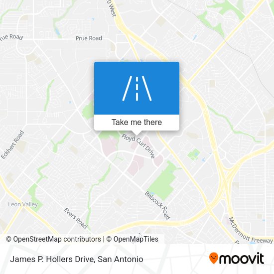 Mapa de James P. Hollers Drive